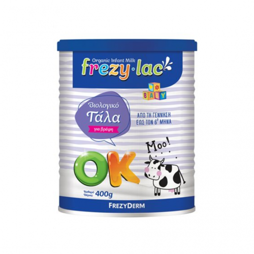 Frezylac OK Βιολογικό Γάλα σε Σκόνη έως τον 6ο Μήνα 400gr